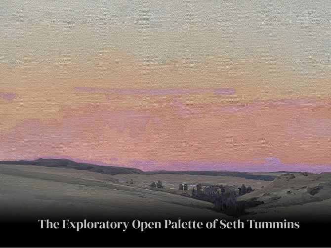The Exploratory Open Palette of Seth Tummins