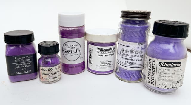 A Cabinet of Purple Pigments 1