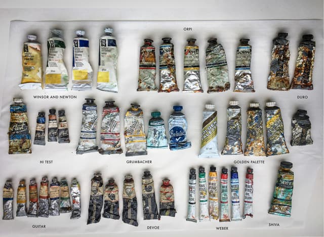 Historical Paints which can still be found in many paintboxes 6