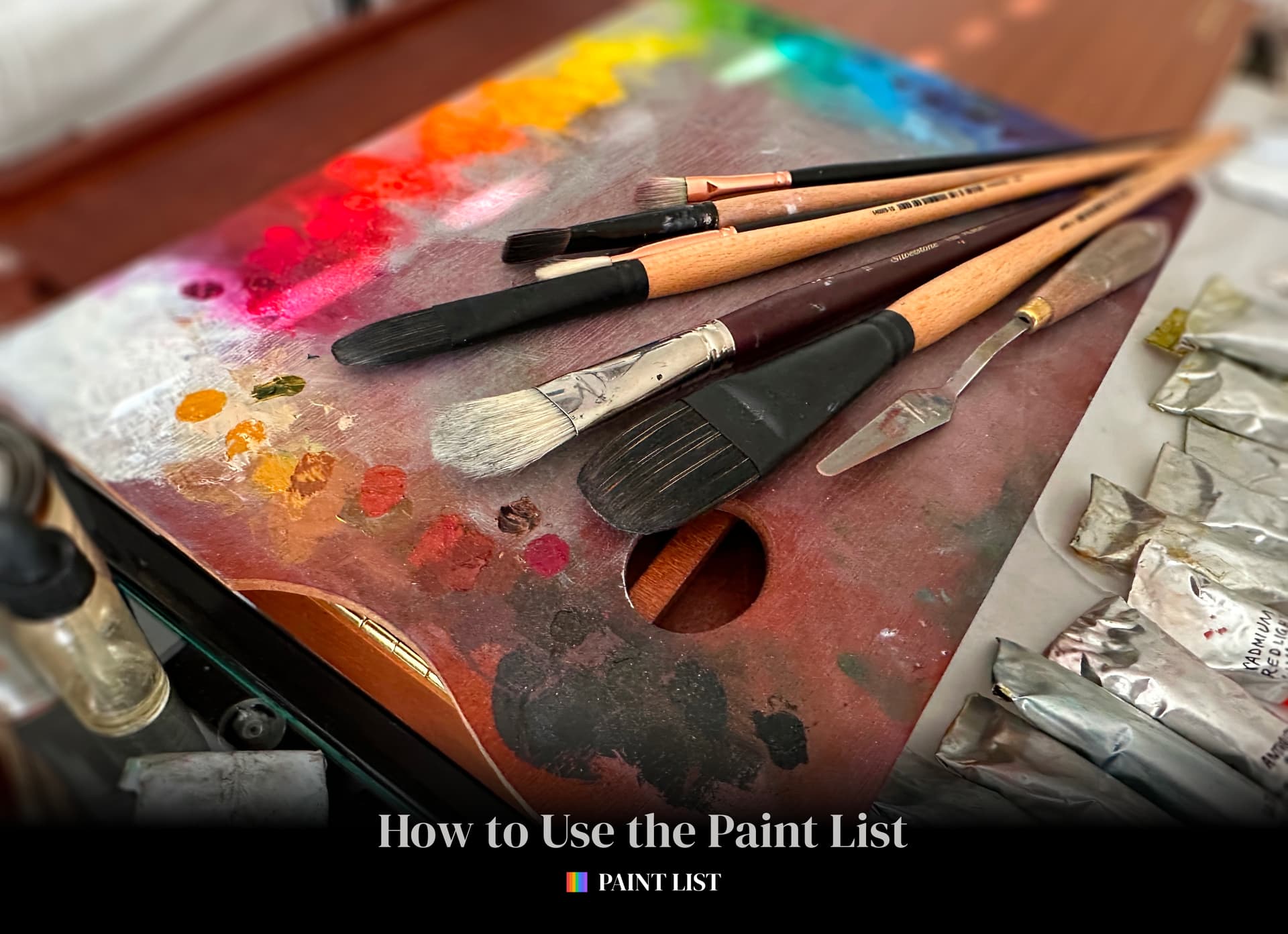 How to Use Paint List