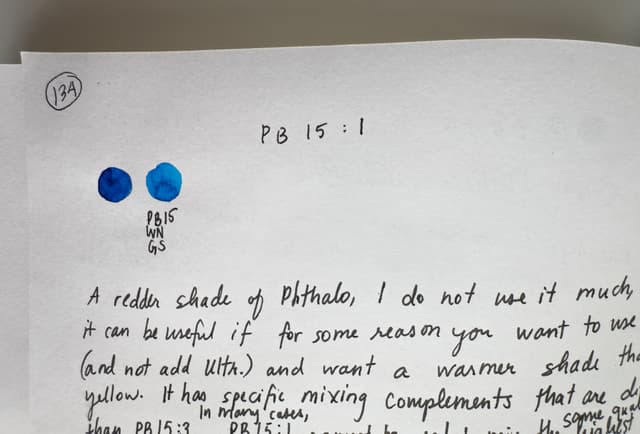 Phthalo Blue Red Shade - PB15:1 2