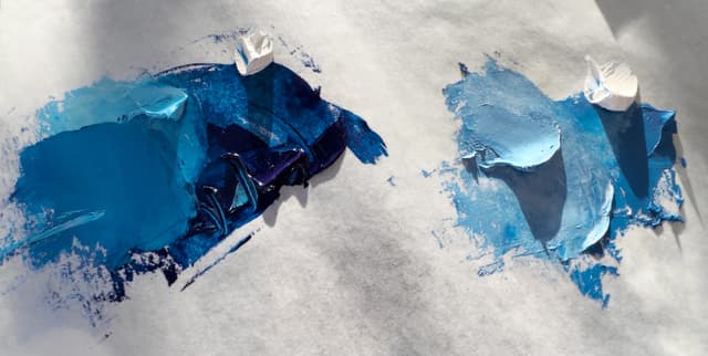 Phthalo Blue vs Genuine Cerulean 1